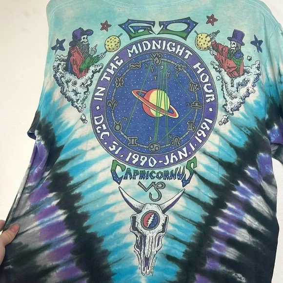 Vintage Grateful Dead Midnight Hour 1991 Shirt - Picture 7 of 7